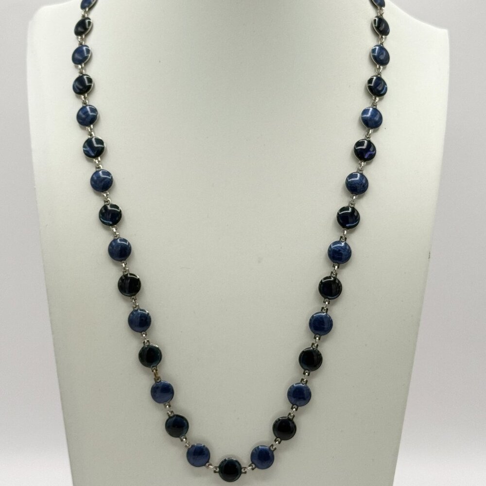 Blue Beaded Necklace